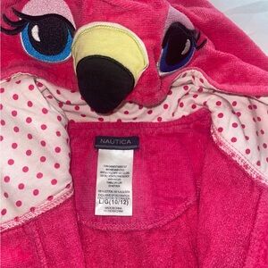 Nautica Pink Flamingo Hooded Towel